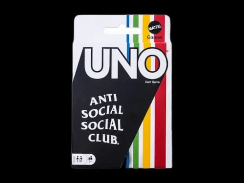 Anti Social Social Club x UNO Card Set Multicolor