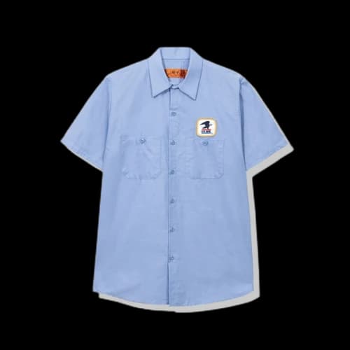 Anti Social Social Club x USPS Work Shirt Light Blue