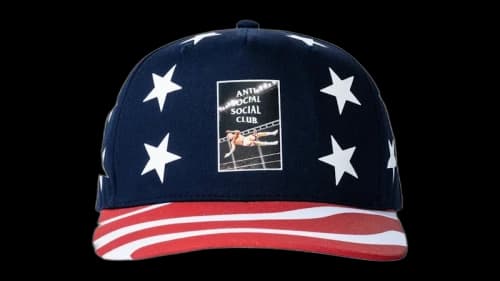 Anti Social Social Club x WWE American Nightmare Hat Multicolor