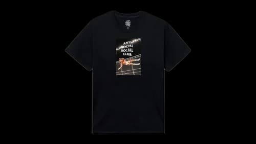 Anti Social Social Club x WWE American Nightmare Tee Black