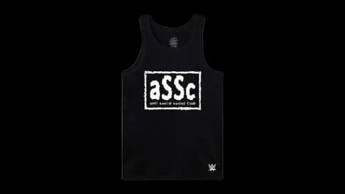 Anti Social Social Club x WWE NWO Rib Knit Tank Top Black