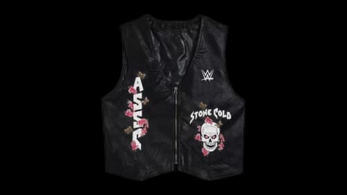 Anti Social Social Club x WWE Stone Cold Embroidered Vest Black