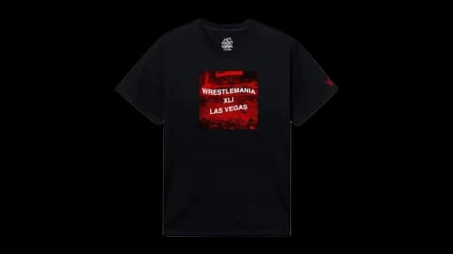 Anti Social Social Club x WWE Wrestlemania LV Tee Black