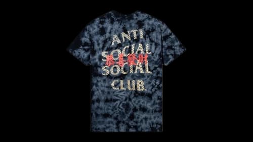 Anti Social Social Club Year Of The Snake Calm Tee Black