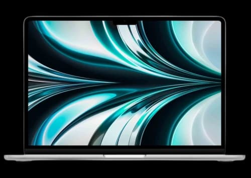 Apple MacBook Air 13.6" M2 chip 8GB RAM 512GB SSD M2 10-core macOS MLY03LL/A Silver