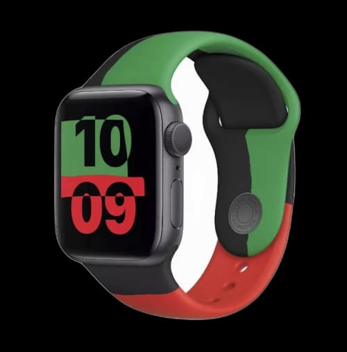 Apple Watch Series 6 GPS 40mm Black Unity Aluminum with Black Unity Sport Band A2291