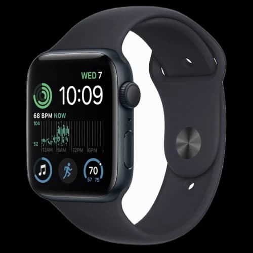 Apple Watch Series SE GPS 40mm Midnight Aluminum with Midnight Sport Band A2722