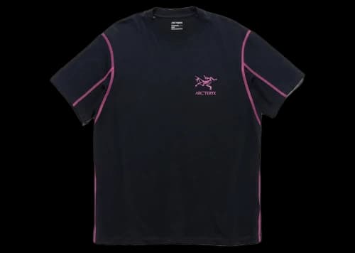 Arc'teryx Copal SS Bird T-shirt Black/Ultraviolet