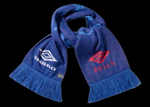 Aries x Umbro Rose Scarf Blue