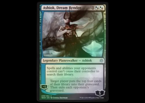 Ashiok, Dream Render (Stained Glass) (Foil) Magic: The Gathering TCG Secret Lair Drop Series Promo #528 (Ungraded)