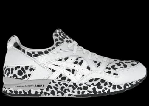 ASICS Gel-Lyte V Comme des Garcons Shirt Leopard White