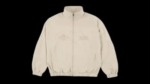 Bad Bunny x Super Tazon NFL Full-Zip Track Jacket Off White