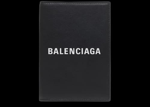 Balenciaga Everyday Passport Holder Black/White