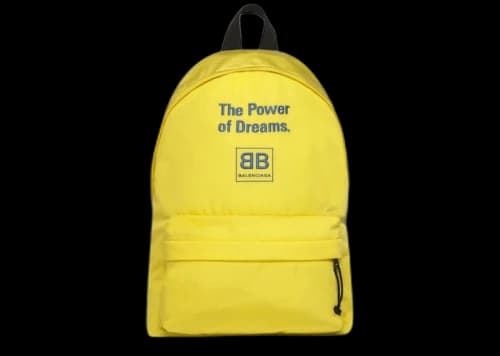 Balenciaga Explorer Backpack The Power of Dreams Large Yellow/Blue
