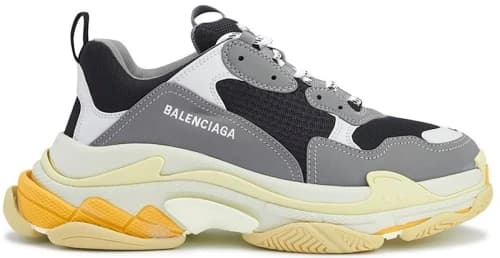 Balenciaga Triple S Black Grey Yellow