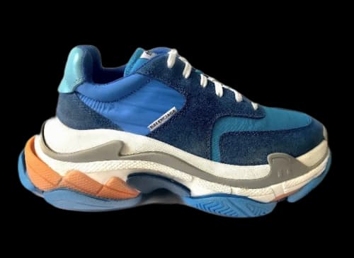 Balenciaga Triple S Blue Orange