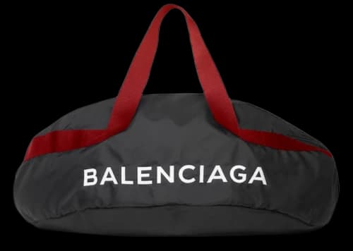 Balenciaga Wheel Bag M Navy/Red