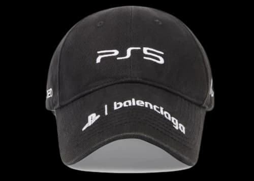 Balenciaga x PlayStation Cap Black