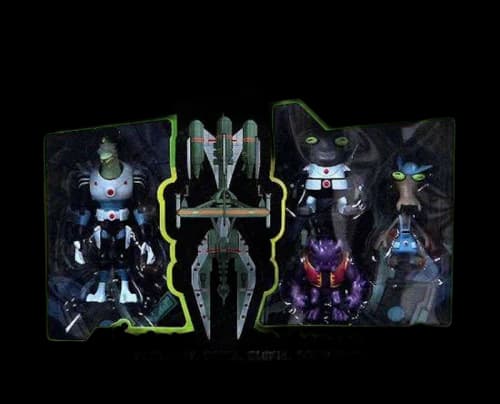 Bandai America Ben 10 Omniverse Pettaliday, Driba, Blukic & Solid Plugg Toys 'R Us Exclusive Action Figure 4-Pack