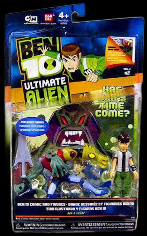 Bandai America Ben 10 Ultimate Alien Ben Tennyson & Vilgax Action Figure 2-Pack