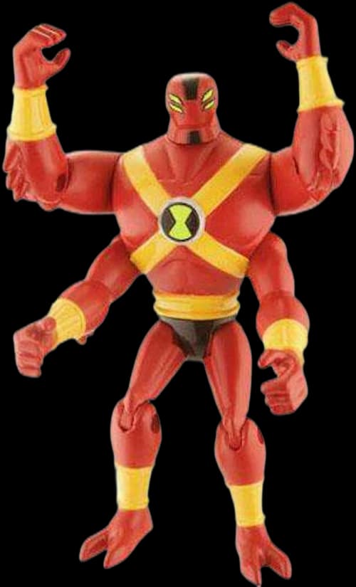 Bandai America Ben 10 Ultimate Alien Four Arms Version 2 Action Figure