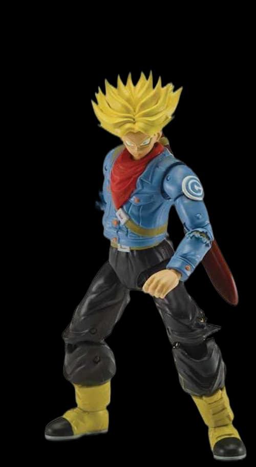 Bandai America Dragon Ball Dragon Stars Series 3 Super Saiyan Future Trunks Fusion Zamasu BAF Action Figure