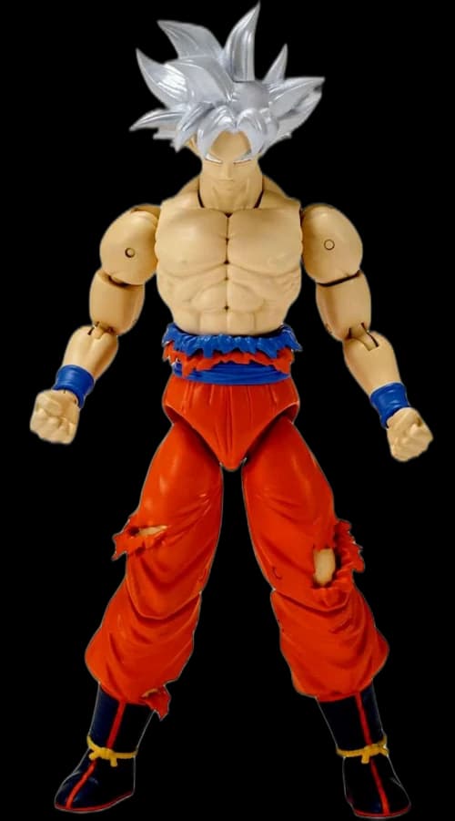 Bandai America Dragon Ball Dragon Stars Series 7 Ultra Instinct Goku Broly BAF Action Figure