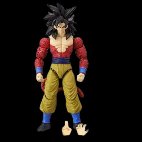 Bandai America Dragon Ball Dragon Stars Series 9 Super Saiyan 4 Son Goku BAF Action Figure
