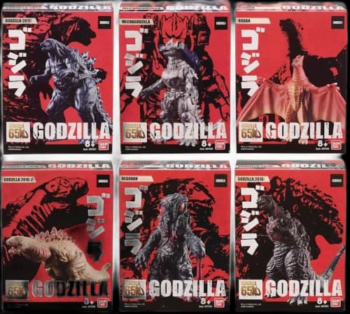 Bandai America Godzilla Godzilla Assortment A Mini Vinyl Figure 10-Pack