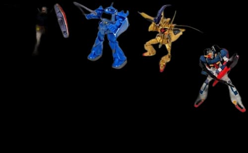 Bandai America Gundam Gashapan DX4 Mini Figure (Set of 7)