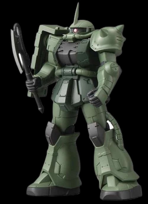 Bandai America Gundum Ultimate Luminous Zaku Green Action Figure
