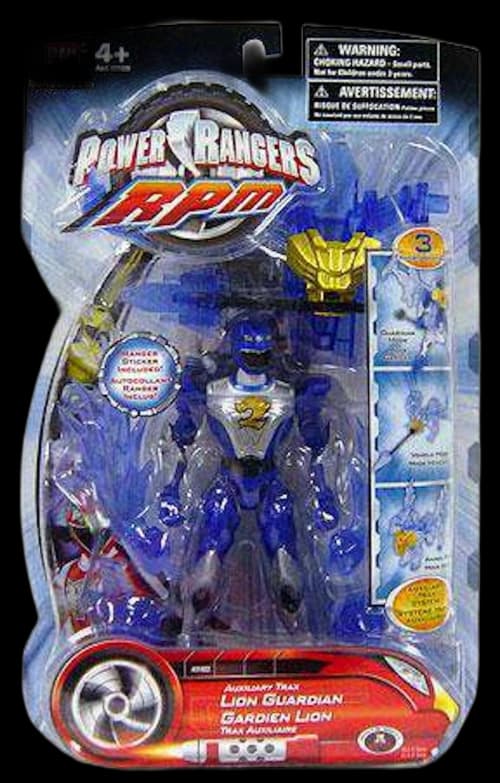 Bandai America Power Rangers Auxilliary Trax Auxiliary Trax Lion Guardian Action Figure