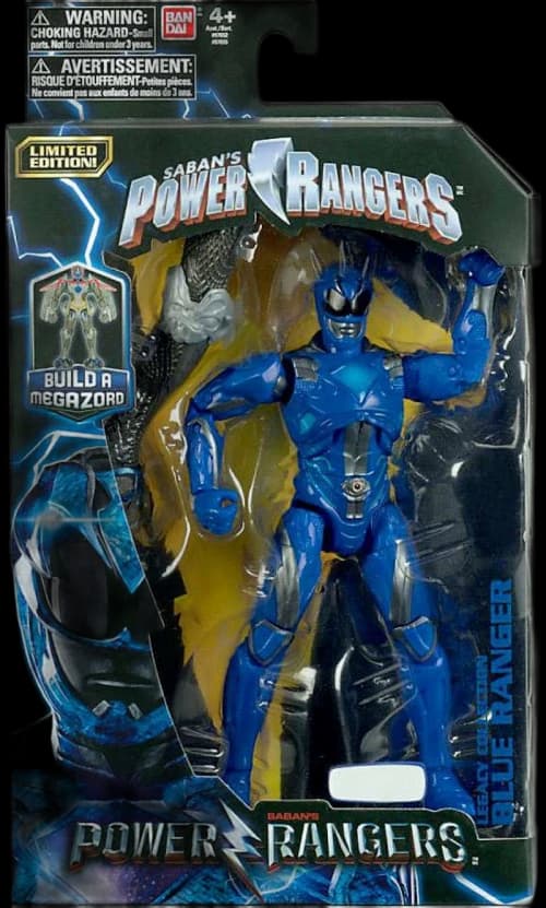 Bandai America Power Rangers Legacy Build A Megazord Blue Ranger Movie Toys 'R Us Exclusive Action Figure
