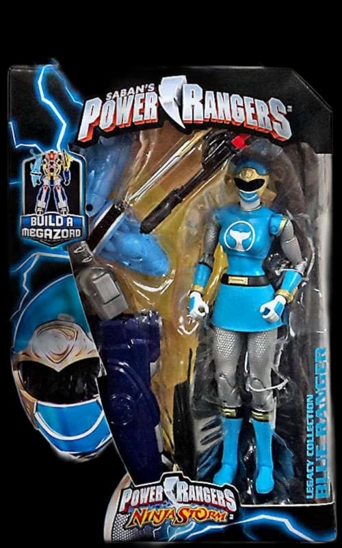 Bandai America Power Rangers Legacy Build A Megazord Blue Ranger NS Action Figure