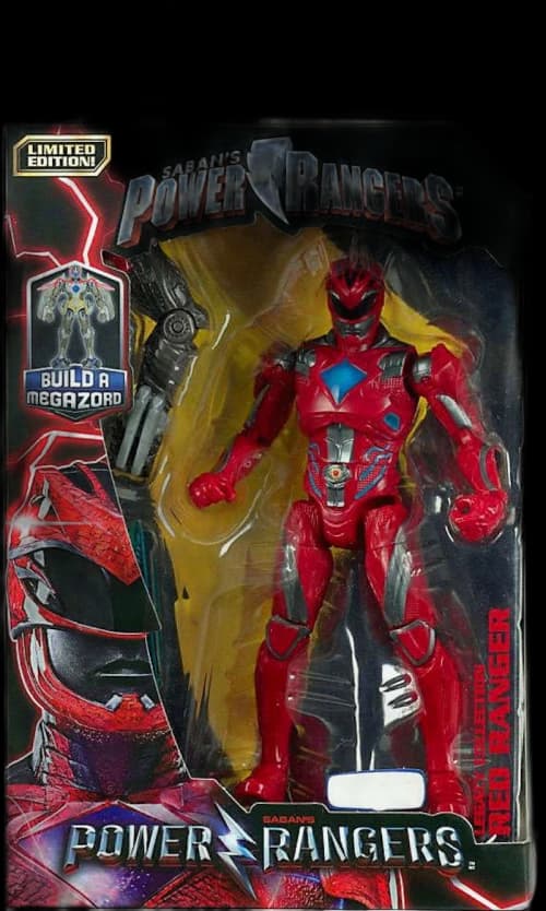 Bandai America Power Rangers Legacy Build A Megazord Red Ranger Movie Toys 'R Us Exclusive Action Figure