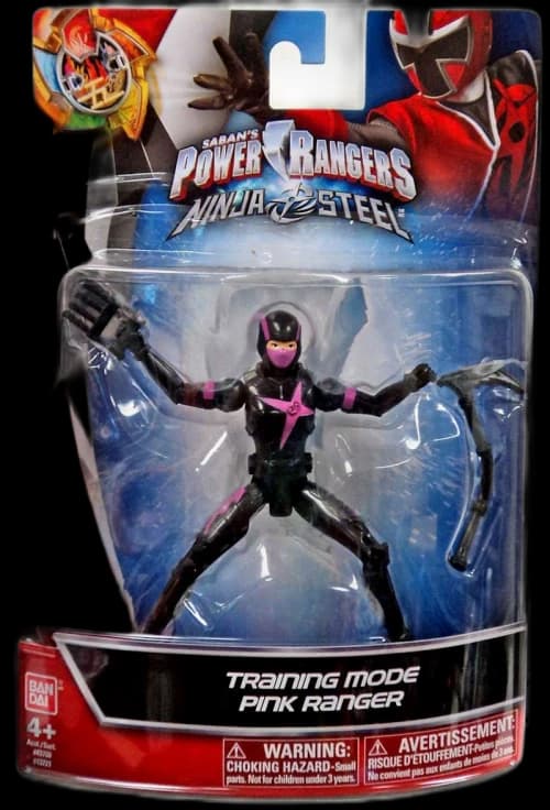 Bandai America Power Rangers Ninja Steel Training Mode Pink Ranger Action Figure
