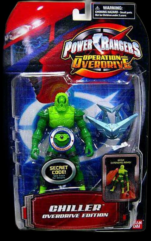 Bandai America Power Rangers Operation Overdrive Chiller Overdrive Edition Action Figure