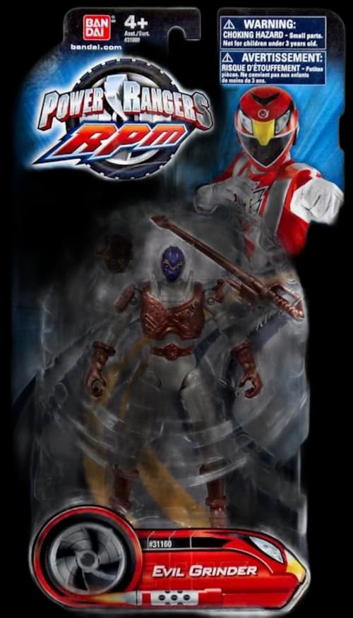 Bandai America Power Rangers RPM Evil Grinder Action Figure