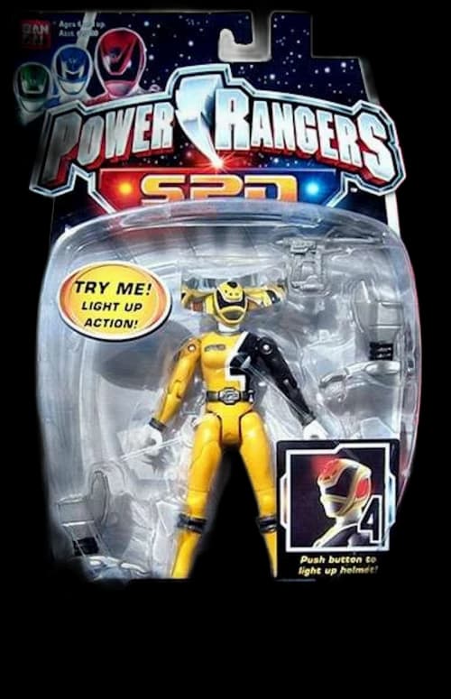 Bandai America Power Rangers SPD Yellow Light Patrol Power Ranger Action Figure