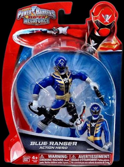 Bandai America Power Rangers Super Megaforce Blue Ranger Action Hero Action Figure