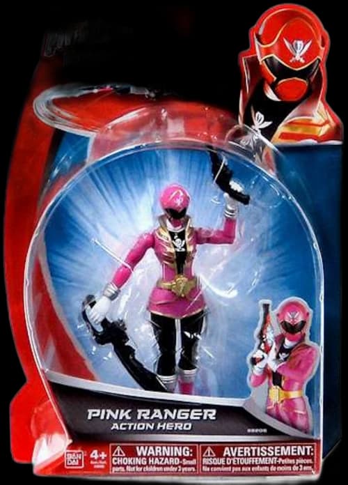 Bandai America Power Rangers Super Megaforce Pink Ranger Action Hero Action Figure