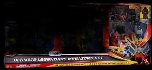 Bandai America Power Rangers Super Megaforce Ultimate Legendary Megazord Dino Thunder, Super Megaforce & RPM Toys 'R Us Exclusive Action Figure 3-Pack