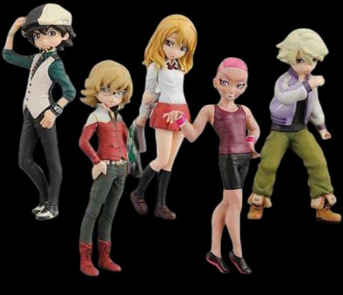Bandai America Tiger & Bunny Half Age Characters Vol. 1 Figures (Set of 8)