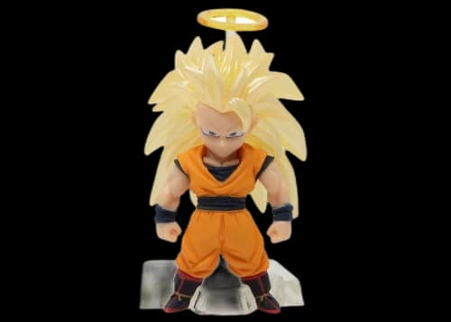 Bandai Dragon Ball Super Dragon Ball Adverge 10 Super Saiyan 3 Son Goku Action Figure Orange