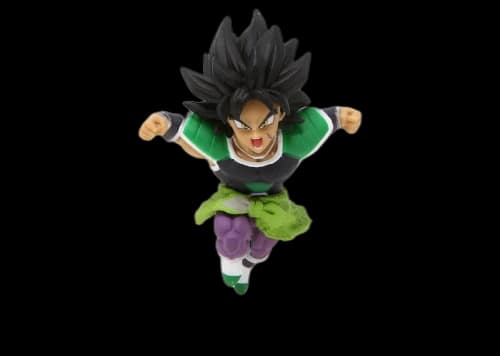 Bandai Dragon Ball Super Dragon Ball Adverge Motion 3 Broly Rage Mode Action Figure Green