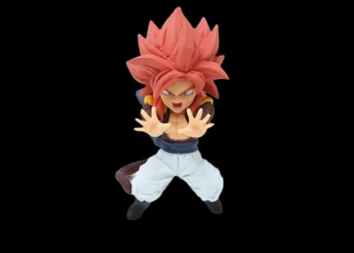 Bandai Dragon Ball Super Dragon Ball Adverge Motion 3 Super Saiyan 4 Gogeta Action Figure Red