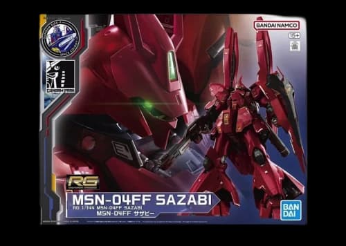 Bandai Gundam Base SIDE-F Limited RG 1/144 MSN-04FF SAZABI Figure