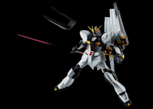 Bandai Gundam Universe Mobile Suit Gundam Char's Counterattack RX-93 v Gundam Action Figure White