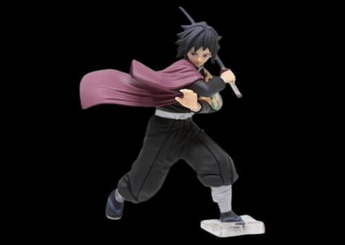 Bandai Ichiban Kuji Demon Slayer Kimetsu No Yaiba Giyu Tomioka The Second Action Figure Black