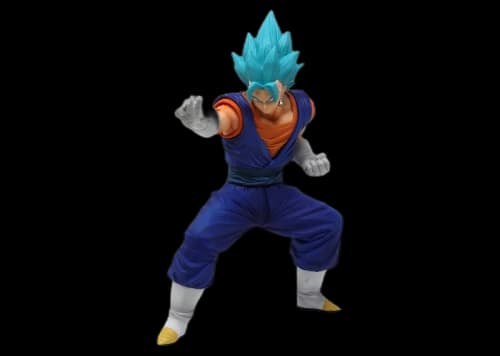Bandai Ichiban Kuji Dragon Ball Heroes Vegito Super Saiyan God SS Action Figure Blue
